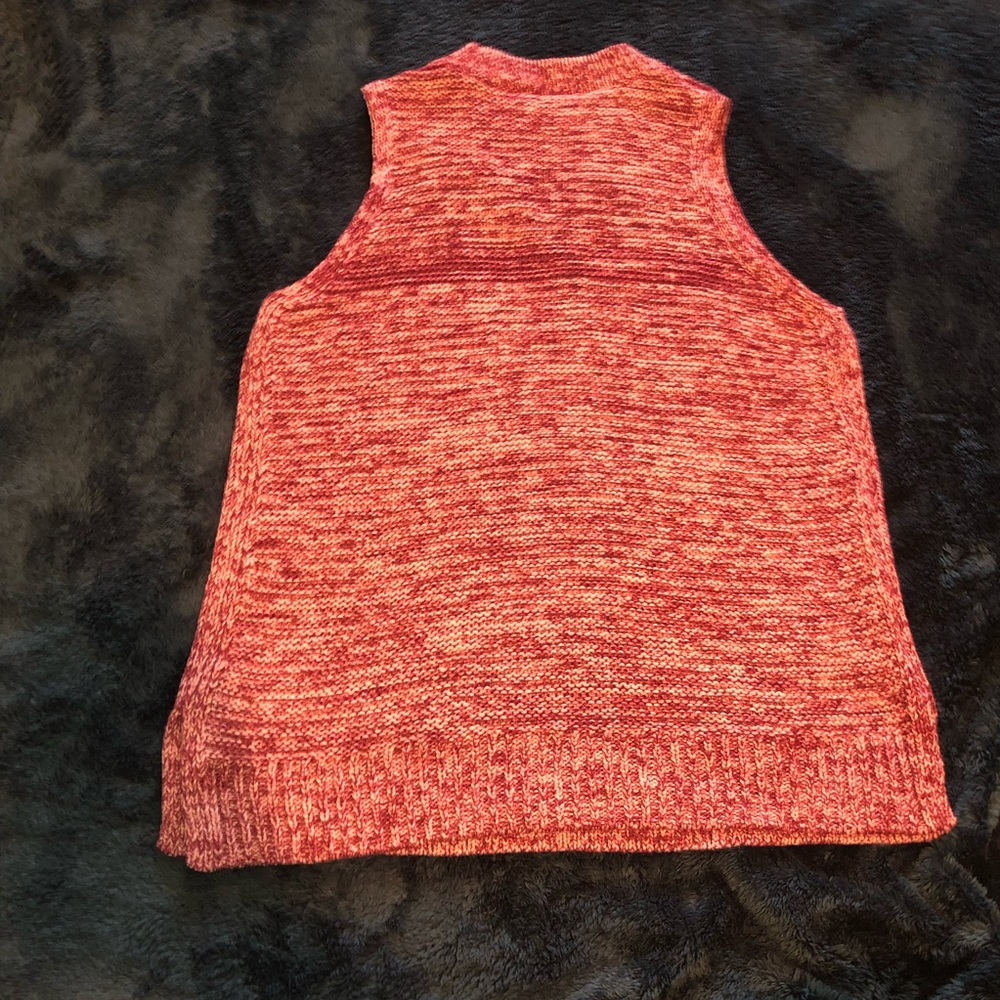Loft Red Sweater - Picture 2 of 6